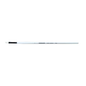 daler rowney graduate pincel para oleo pelo de cerda natural mango largo lengua de gato n°1