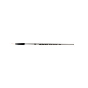 daler rowney graduate pincel acuarela pelo sintetico mango corto liner 10/0