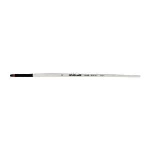 daler rowney graduate pincel multitecnica pelo sintetico mango largo bright nº6