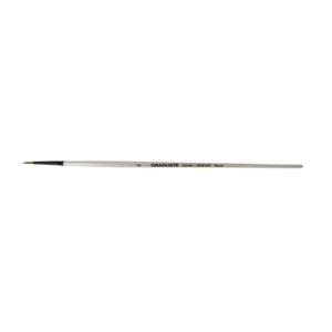 daler rowney graduate pincel multitecnica pelo sintetico mango largo redondo nº 4
