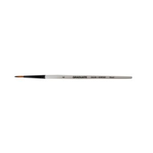 daler rowney graduate pincel multitecnica pelo sintetico mango corto redondo nº 4
