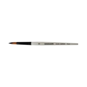 daler rowney graduate pincel multitecnica pelo sintetico mango corto redondo nº10