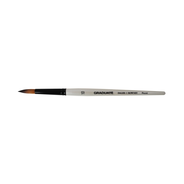 daler rowney graduate pincel multitecnica pelo sintetico mango corto redondo nº10