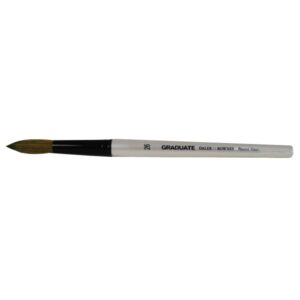 daler rowney graduate pincel acuarela mezcla de pelo de pony y sintetico mango corto redondo lavis nº26