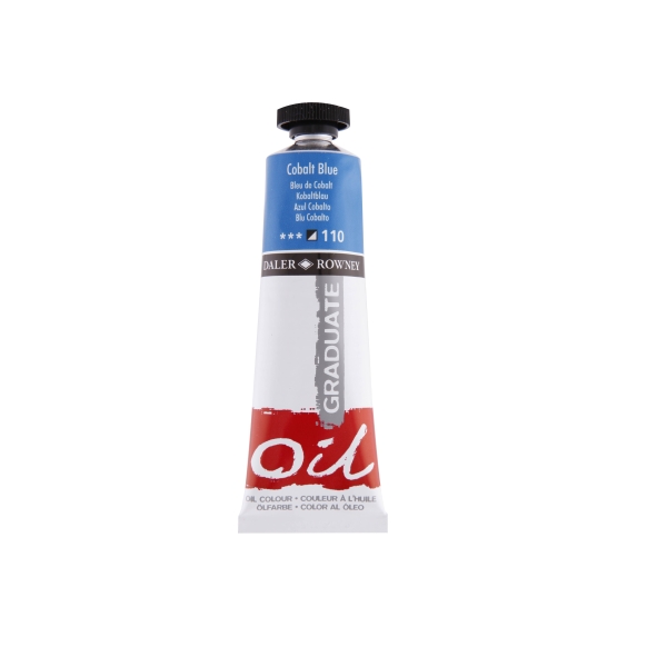 daler rowney graduate pintura al oleo tubo de aluminio 38ml color azul cobalto