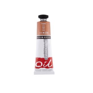 daler rowney graduate pintura al oleo tubo de aluminio 38ml color cobre