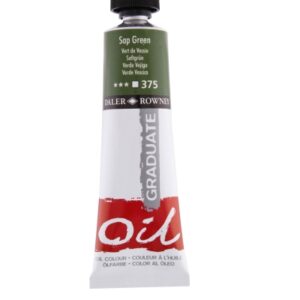 daler rowney graduate pintura al oleo tubo de aluminio 38ml color verde vejiga