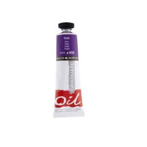 daler rowney graduate pintura al oleo tubo de aluminio 38ml color violeta