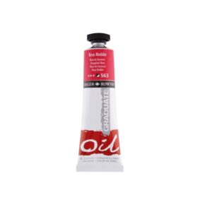 daler rowney graduate pintura al oleo tubo de aluminio 38ml color rosa madder