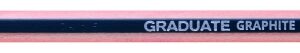 lyra graduate lapiz de grafito hexagonal graduacion 2b color gris oscuro
