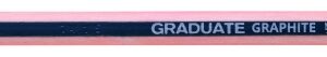 lyra graduate lapiz de grafito hexagonal graduacion 3b color gris oscuro