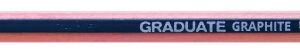 lyra graduate lapiz de grafito hexagonal graduacion 4b color gris oscuro