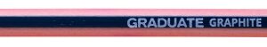 lyra graduate lapiz de grafito hexagonal graduacion 6b color gris oscuro