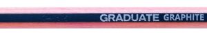 lyra graduate lapiz de grafito hexagonal graduacion 2h color gris oscuro