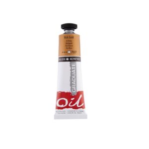 daler rowney graduate pintura al oleo tubo de aluminio 38ml color oro rico