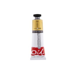 daler rowney graduate pintura al oleo tubo de aluminio 38ml color dorado