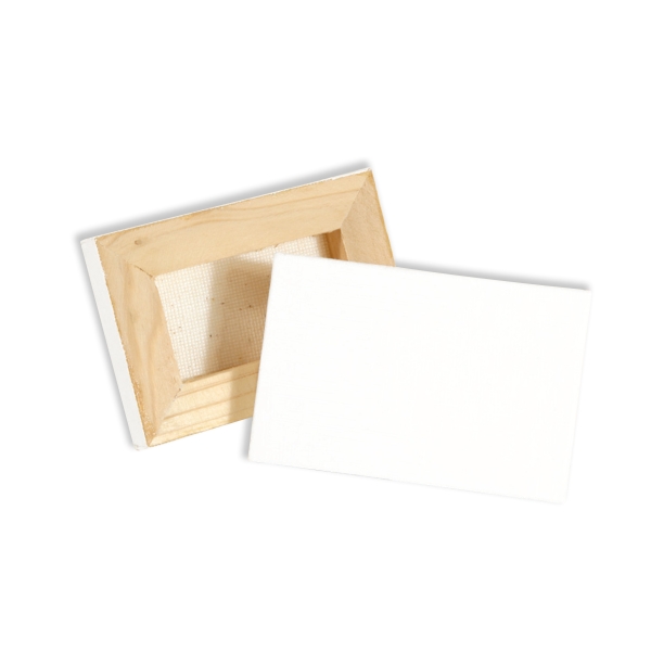 daler rowney simply lienzo mini rectangulo 5.1x7.7cm color blanco