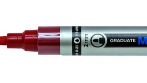 lyra mark all rotulador permanente multisuperficie punta redonda 2mm color marron