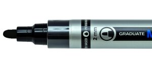 lyra mark all rotulador permanente multisuperficie punta redonda 2mm color negro