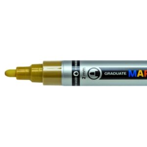 lyra mark all rotulador permanente multisuperficie punta redonda 2mm color oro