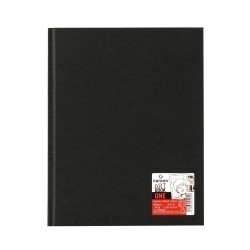 canson sketch one cuaderno con 98 hojas 21.6x27.9cm 100g grano fino color blanco