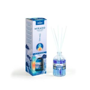 prady ambientador mikado blue inciense frasco de cristal 100 ml y varitas difusoras