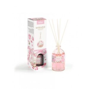 prady ambientador mikado white musk frasco de cristal 100 ml y varitas difusoras