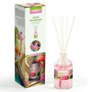 prady ambientador mikado jardin de hadas frasco de cristal 100 ml y varitas difusoras