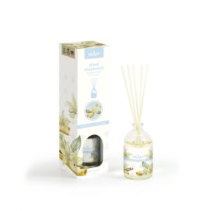 prady ambientador mikado vainilla toscana frasco de cristal 100 ml y varitas difusoras
