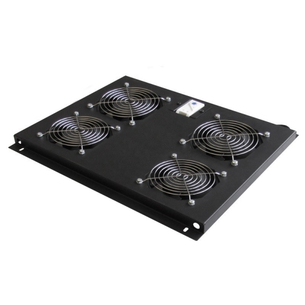 wp termostato para armarios de la serie rna con 4 ventiladores 475x55x600mm color negro