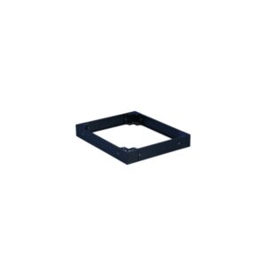 wp base para armarios serie rna 600x800x100mm color negro