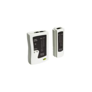 wp testeador de red rj11 / rj12 / rj45 / bnc color blanco