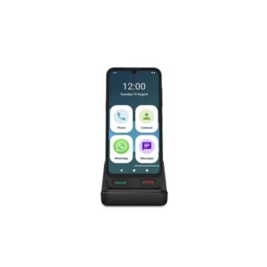 spc zeus 2 pro 4g smartphone 6,1" especial para personas mayores boton sos capacidad 128gb 4gb de ram spc care color negro