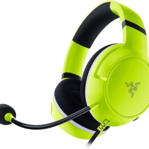 razer kaira x auriculares gaming para pc y xbox controladores de 50mm microfono caridioide color verde