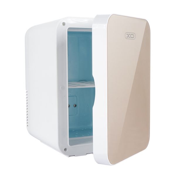 xo cz002 mini nevera capacidad 5.5 litros bajo ruido incluye cable 12/220v color beige color beige