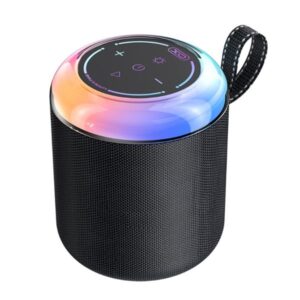 xo f67 altavoz bluetooth led rgb color negro