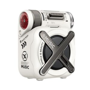 xo f72 altavoz bluetooth portatil ultra compacto color blanco