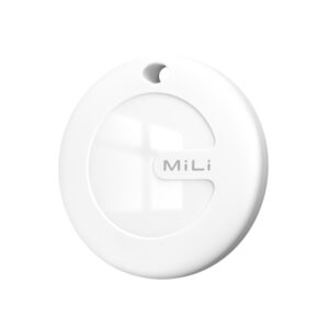 leotec easy tag blanco + llavero negro compatible con ios/android