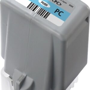canon pfi4100 cyan photo cartucho de tinta original pfi4100pc/6781c001