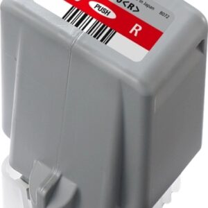 canon pfi4100 rojo cartucho de tinta original pfi4100r/6785c001