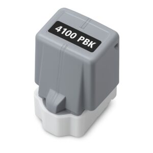 canon pfi4100 negro photo cartucho de tinta pigmentada generico reemplaza pfi4100pbk/6777c001