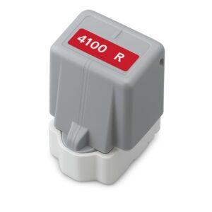 canon pfi4100 rojo cartucho de tinta pigmentada generico reemplaza pfi4100r/6785c001