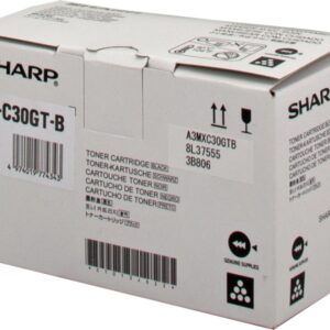 sharp mxc30 negro cartucho de toner original mx c30gtb