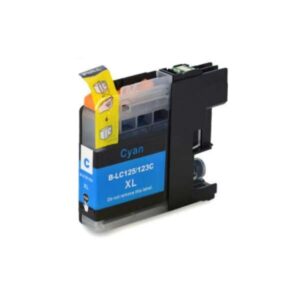 brother lc125xl cyan cartuchos de tinta generico reemplaza lc125xlc