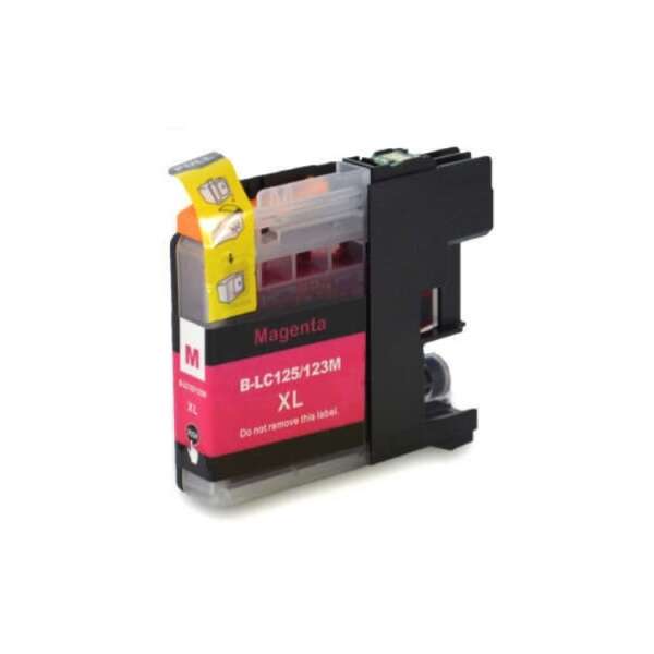 brother lc125xl magenta cartuchos de tinta generico reemplaza lc125xlm
