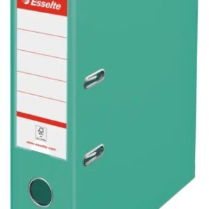 esselte colour'breeze archivador de palanca a4 lomo 75mm ollao y rado capacidad para 500 hojas color verde