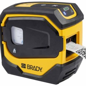 brady m511 impresora de etiquetas portatil bluetooth resolucion 300ppp anchura maxima de la etiqueta 38.10mm color amarillo/negro