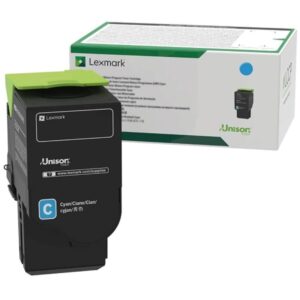 lexmark cs632/cx635 cyan cartucho de toner original 75m2xc0
