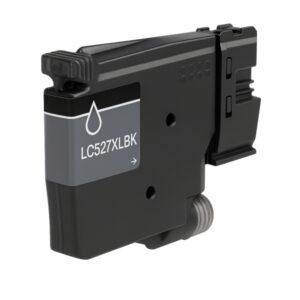 brother lc527xl negro cartucho de tinta pigmentada generico reemplaza lc527xlbk/lc527bk