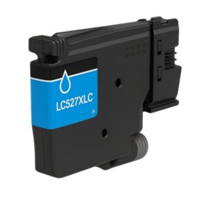 brother lc527xl cyan cartucho de tinta pigmentada generico reemplaza lc527xlc/lc527c